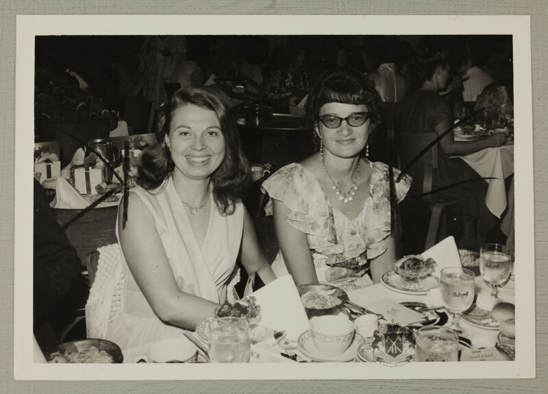Margaret Sprague and Eunice Stewart at Convention Photograph, August 2-7, 1974 (Image)