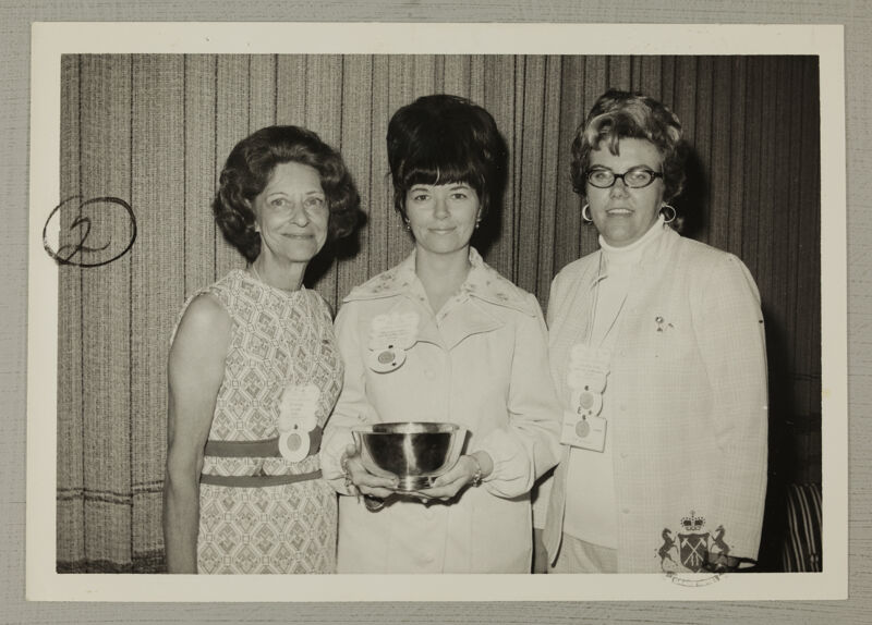 Alumnae Social Service Award Winners Photograph, August 2-7, 1974 (Image)