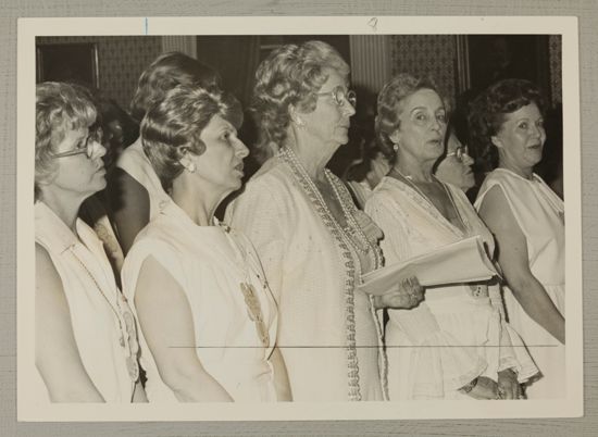 Nisbet, Trimble, Rothermel, Booth, and Pugh at Convention Photograph, June 25-30, 1976 (image)