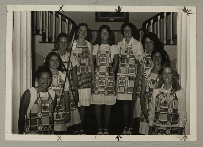June 25-30 Convention Pages in Aprons Photograph Image
