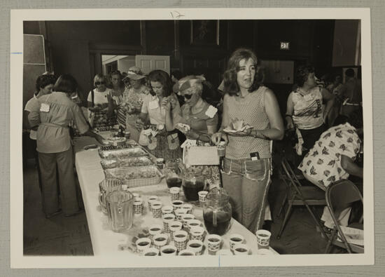 Hike for HOPE Snacks at Convention Photograph, June 25-30, 1976 (image)