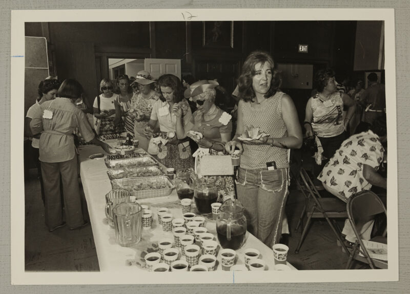 Hike for HOPE Snacks at Convention Photograph, June 25-30, 1976 (Image)