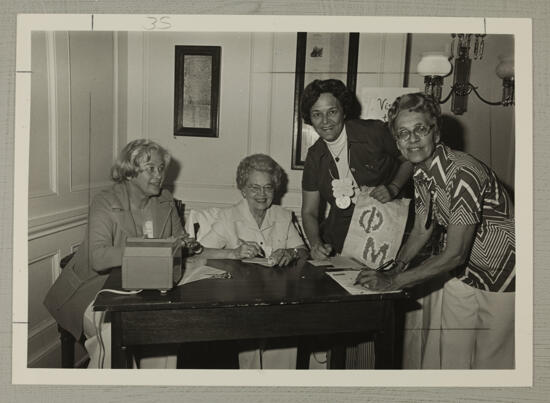 Carnation Shop Workers Photograph, June 25-30, 1976 (image)