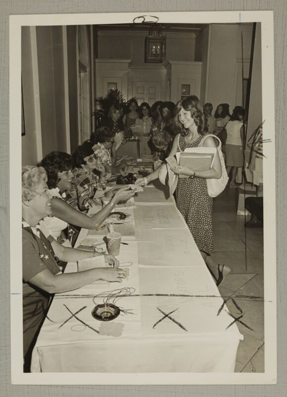 Convention Registration Photograph, June 25-30, 1976 (Image)