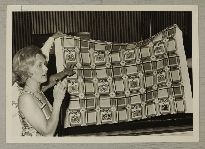 Phi Mu Quasquicentennial Fabric Photograph, June 25-30, 1976 (Image)