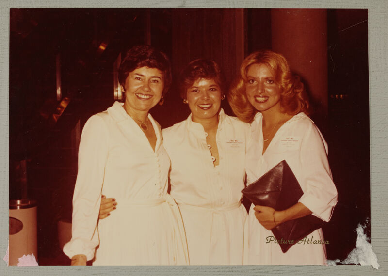 Gardner, Hyett, and Unidentified at Convention Photograph, July 2-6, 1978 (Image)