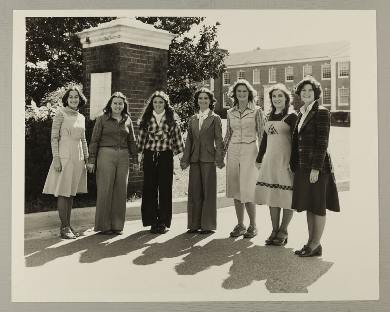 1978 Georgia Collegiate Presidents at Wesleyan College Photograph Image