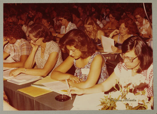 Delegates and Area Officers in Convention Session Photograph 2, July 2-6, 1978 (image)