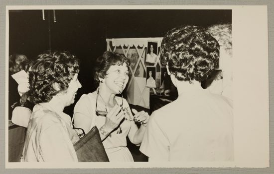 Patricia Tomer and Gloria Henson Socialize at Convention Photograph, June 29-July 3, 1980 (image)