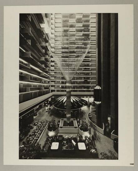 Hyatt Regency Hotel Lobby Photograph, June 29-July 3, 1980 (image)