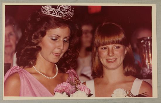 Gwen Booth and Unidentified at Carnation Banquet Photograph, June 29-July 3, 1980 (image)