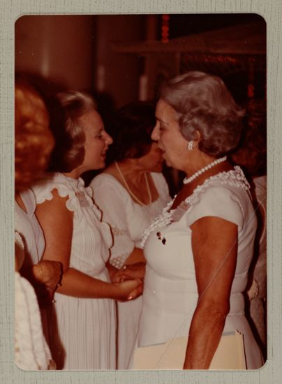 Tena Hall and Polly Booth at Convention Reception Photograph, June 29-July 3, 1980 (image)