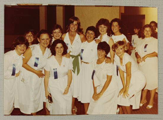 Collegiate Delegates at Opening Convention Session Photograph, July 2-6, 1982 (image)