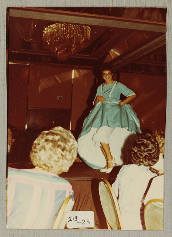 Unidentified Phi Mu in Convention Style Show Photograph 1, July 2-6, 1982 (Image)