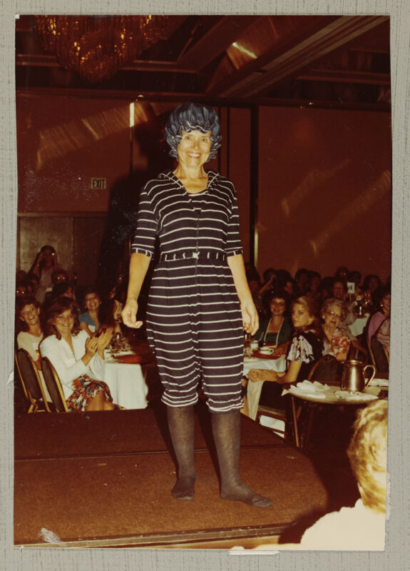 Perky Campbell in Convention Style Show Photograph, July 2-6, 1982 (Image)