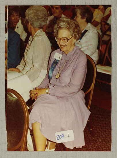 Mary Louise McAteer at Convention Session Photograph, July 2-6, 1982 (image)