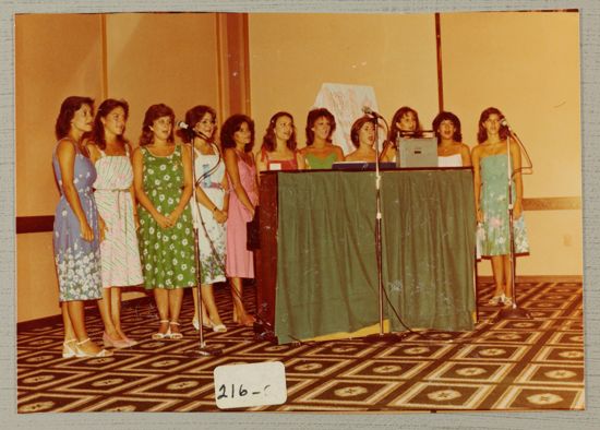 Convention Choir Photograph, July 2-6, 1982 (image)