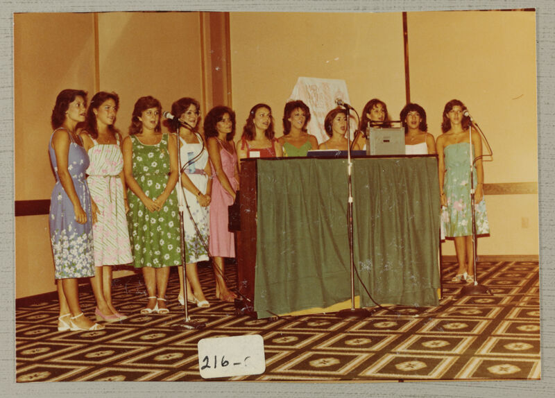 July 2-6 Convention Choir Photograph Image