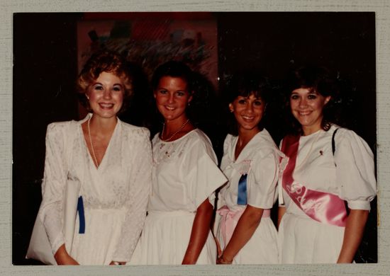 Four Unidentified Phi Mus at Convention Photograph 1, June 30-July 5, 1984 (image)