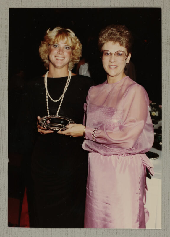 Linda Litter Presenting Award at Convention Photograph 3, June 30-July 5, 1984 (Image)