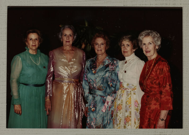 Five Past National Presidents at Convention Photograph, June 30-July 5, 1984 (Image)