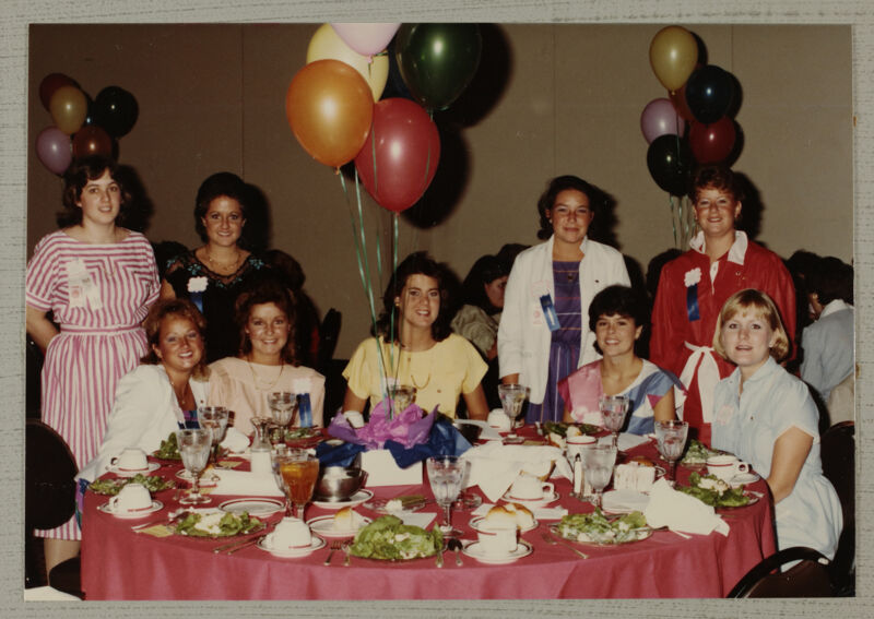 June 30-July 5 Nine Phi Mus at Convention Panhellenic Luncheon Photograph Image