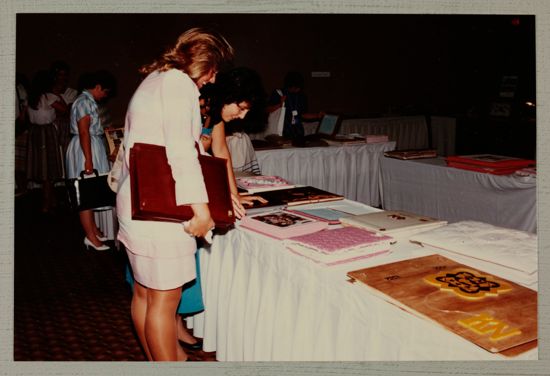 Phi Mus Viewing Convention Scrapbook Display Photograph 1, June 30-July 5, 1984 (image)