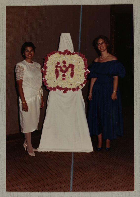 June 30-July 5 Two Unidentified Phi Mus at Convention Memorial Service Photograph Image