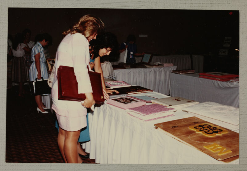 Phi Mus Viewing Convention Scrapbook Display Photograph 2, June 30-July 5, 1984 (Image)