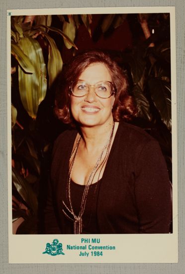 Joan Wallem at Convention Photograph, June 30-July 5, 1984 (image)