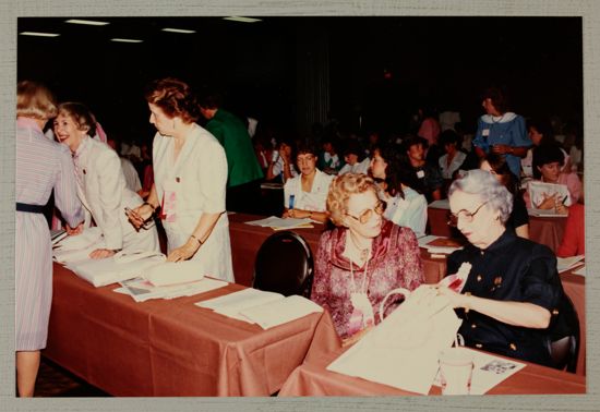 Past National Presidents at Convention Session Photograph, June 30-July 5, 1984 (image)