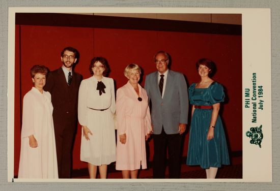 Linda Litter and Clara Rader's Family at Convention Photograph, June 30-July 5, 1984 (image)