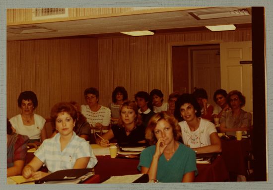 Group of Phi Mus at Convention Officer Training Photograph, June 30-July 5, 1984 (image)