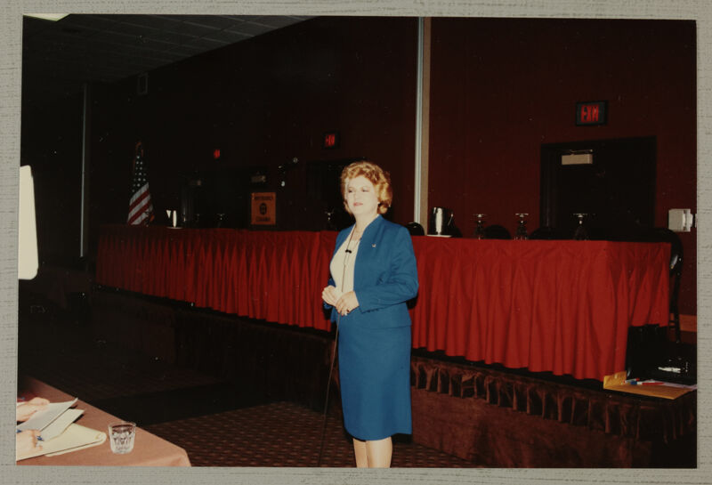Unidentified Phi Mu Leading Convention Event Photograph 2, June 30-July 5, 1984 (Image)