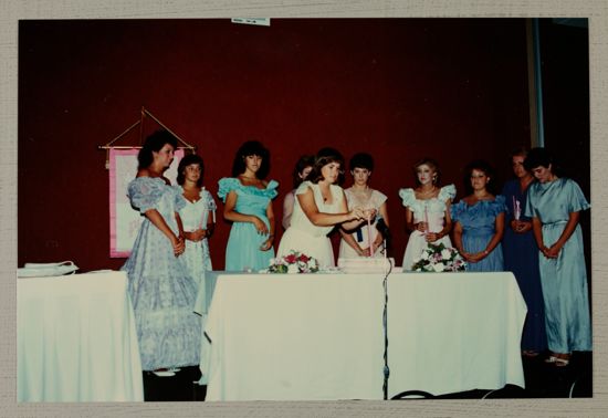 Recruitment Party Demonstration at Convention Photograph 2, June 30-July 5, 1984 (image)