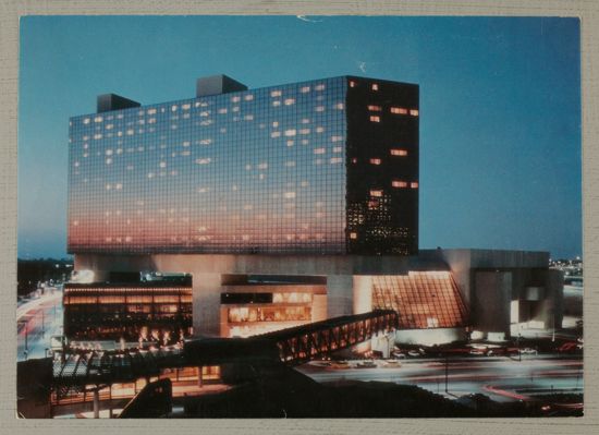 Hyatt Regency Columbus Postcard, c. 1984 (image)