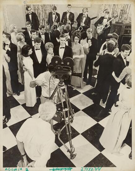 Carnation Ball Movie Dance Scene Photograph, circa 1965-1967 (image)