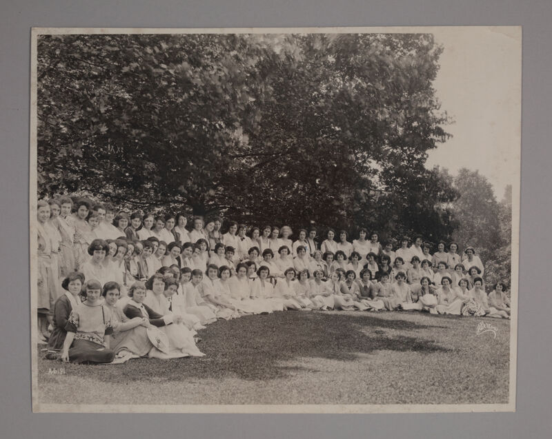 Convention Attendees Photograph 2, June 28-July 2, 1921 (Image)