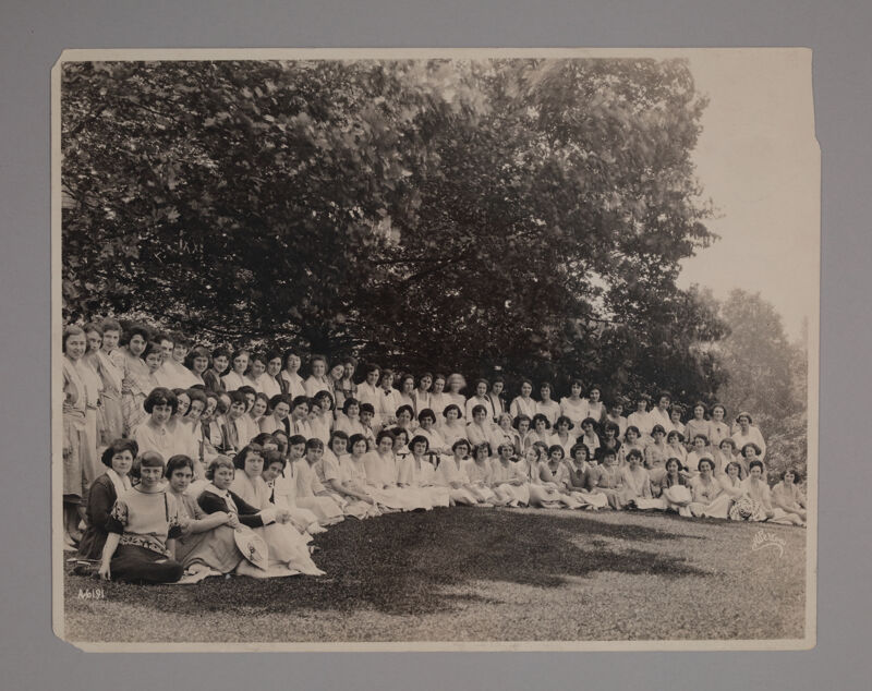 Convention Attendees Photograph 1, June 28-July 2, 1921 (Image)
