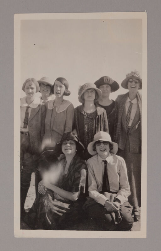 Eight Phi Mus at Convention Photograph, June 30-July 5, 1923 (Image)