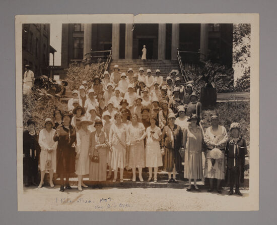 Philomatheans at Convention Photograph 1, June 30, 1927 (image)