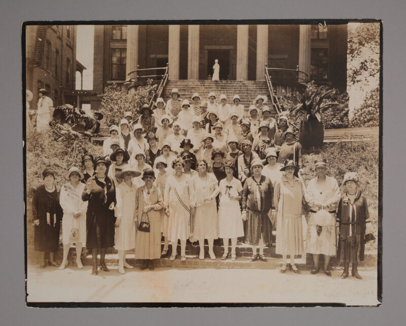 Philomatheans at Convention Photograph 2, June 30, 1927 (Image)
