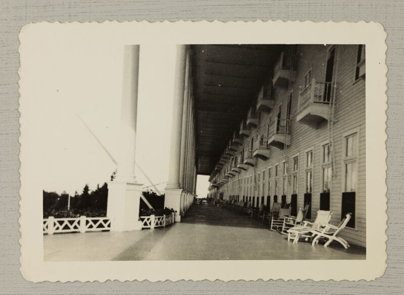 July 12-17 Mackinac Island Grand Hotel Porch Photograph Image