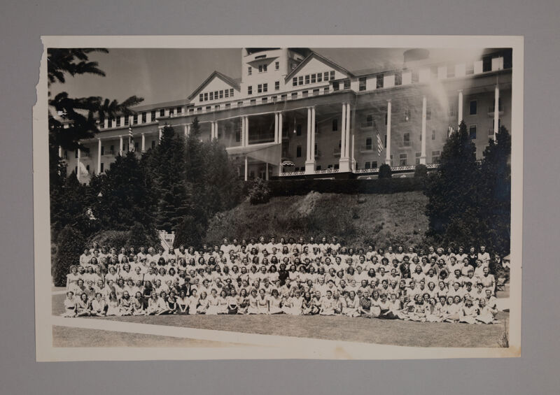 Convention Attendees at Grand Hotel Photograph 3, July 12-17, 1946 (Image)