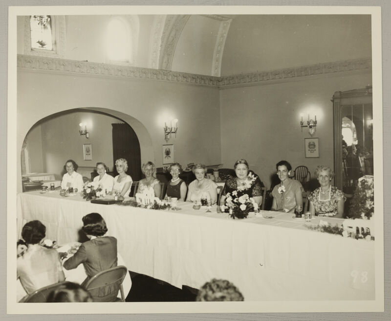Head Table at Convention Dinner Photograph 1, July 11-16, 1954 (Image)