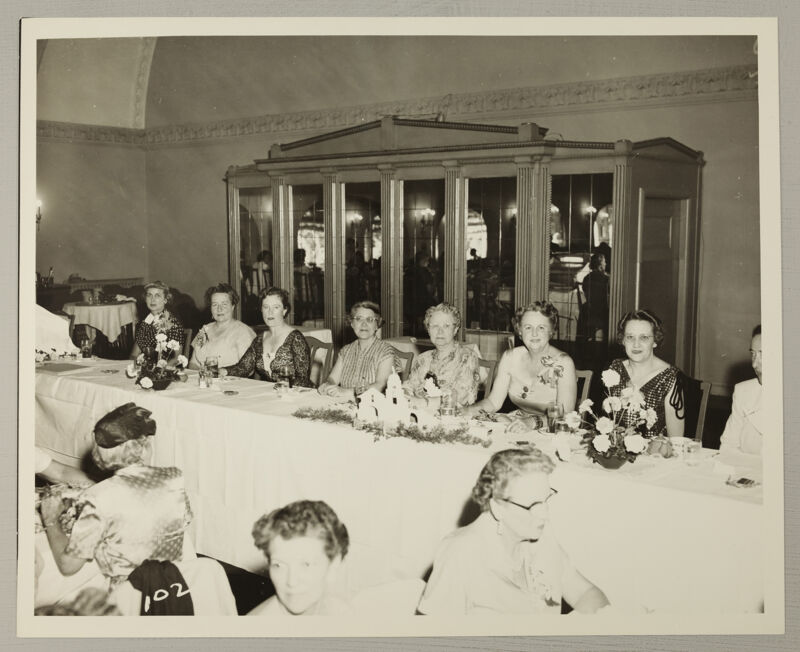 Head Table at Convention Dinner Photograph 2, July 11-16, 1954 (Image)