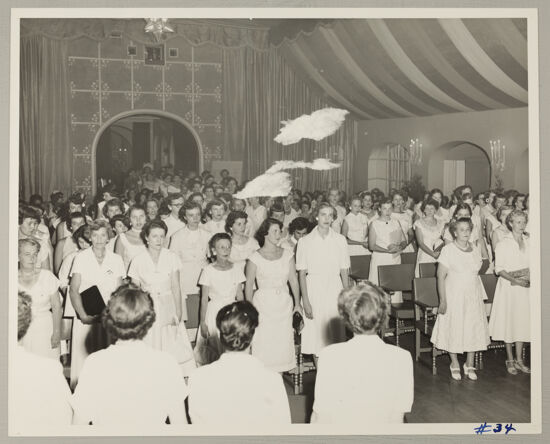 Convention Opening Session Processional Photograph, July 11-16, 1954 (image)