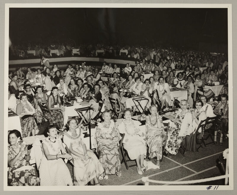 Hawaiian Luau at Convention Photograph 1, July 11, 1954 (Image)