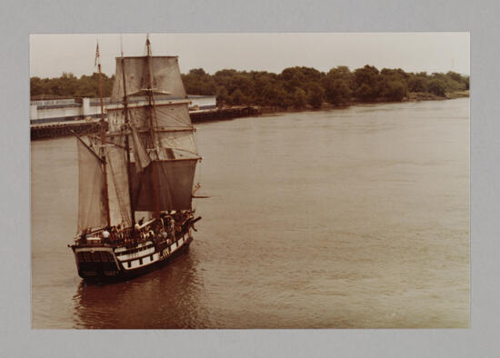 Barba Negra Ship Photograph, July 2-6, 1978 (image)