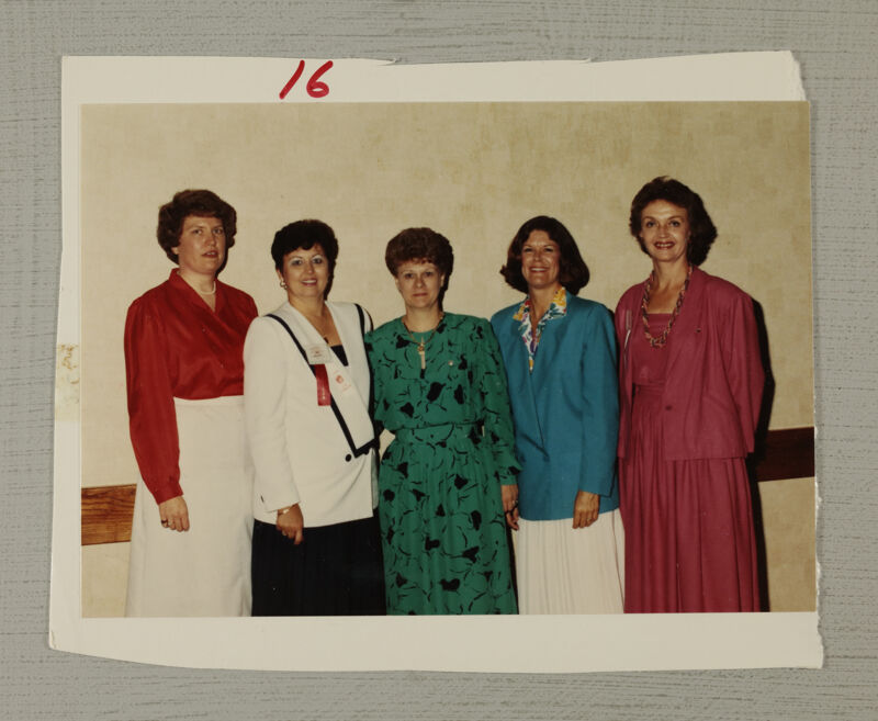 Convention Panel Discussion Participants Photograph 1, July 6-10, 1986 (Image)